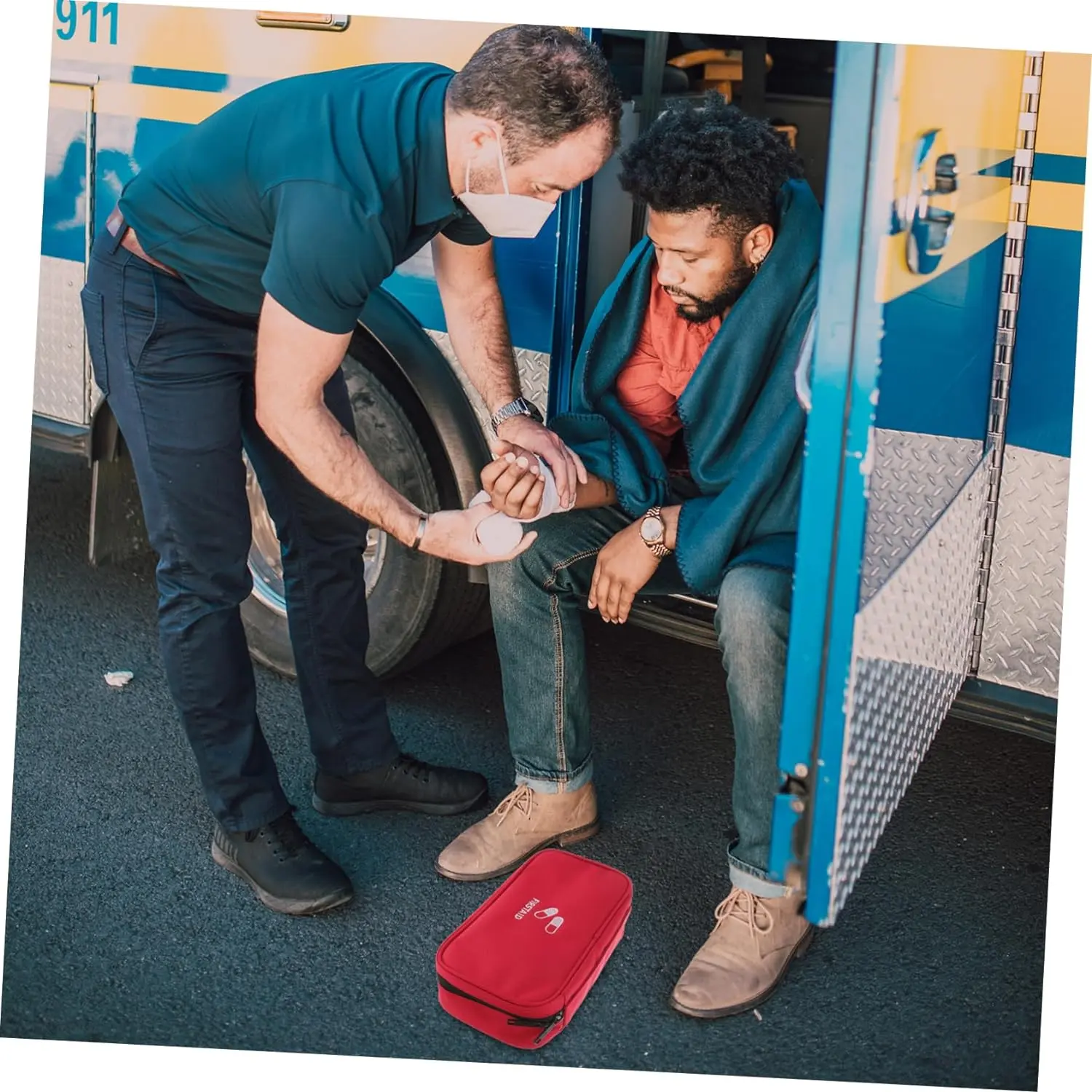 First Aid Bag Outdoor Medical Pouch