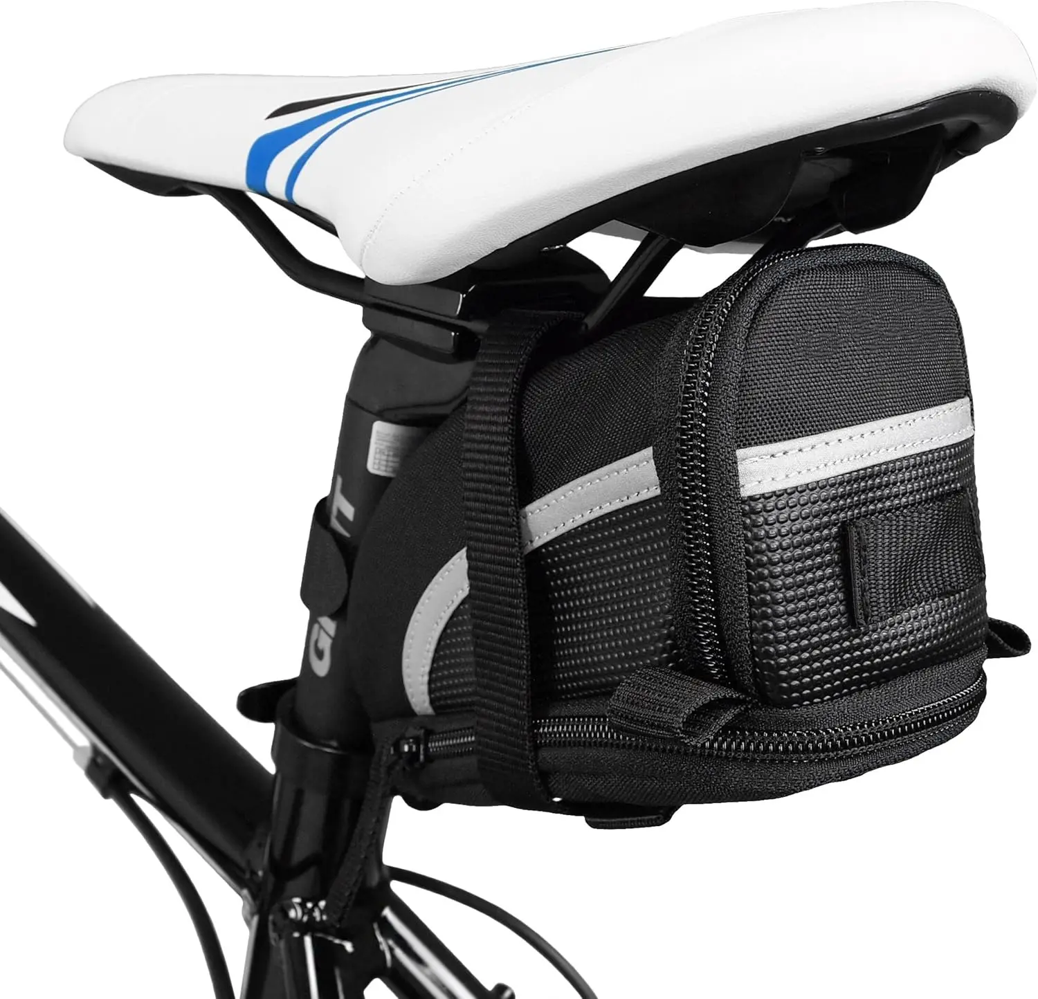Bicycle Strap-On Saddle Bag with perfect Size