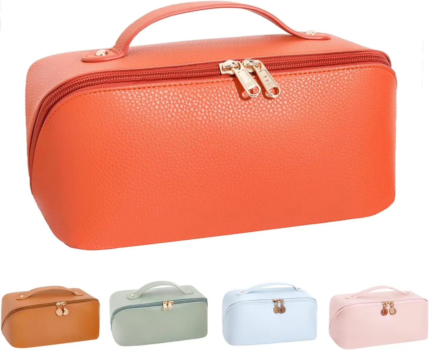 Travel Cosmetic Bag for Women Girls Ladys, Large Capacity Multifunctional Storage Cosmetic Bag, Makeup Organizer Waterproof,Makeup unisex bag
