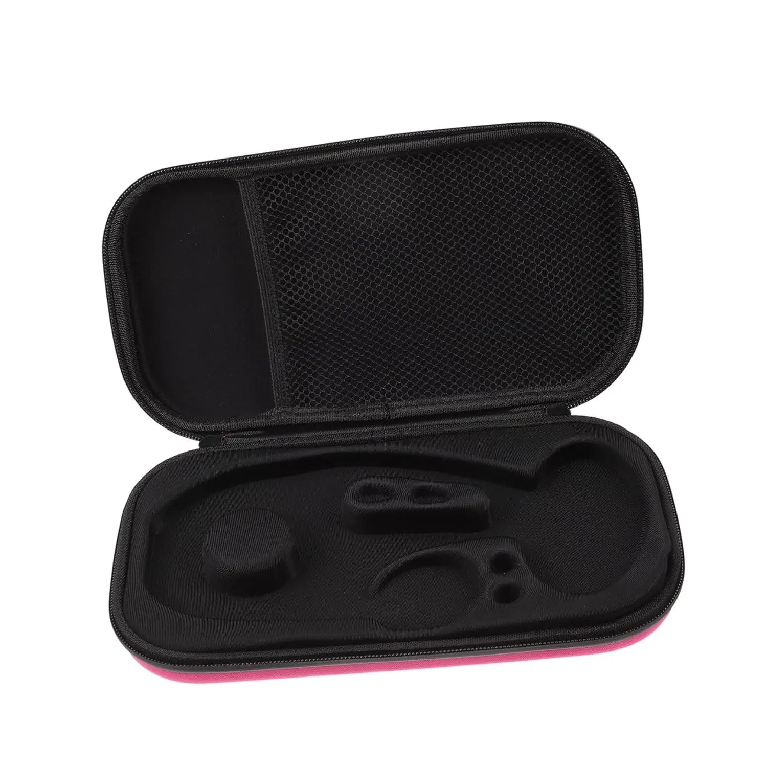 1 stethoscope portable bag Stethoscope storage bag Hard stethoscope case Tote bag Insert organizer Stethoscope storage case Stethoscope Hanging bracket case Medical Travel Eva Pink