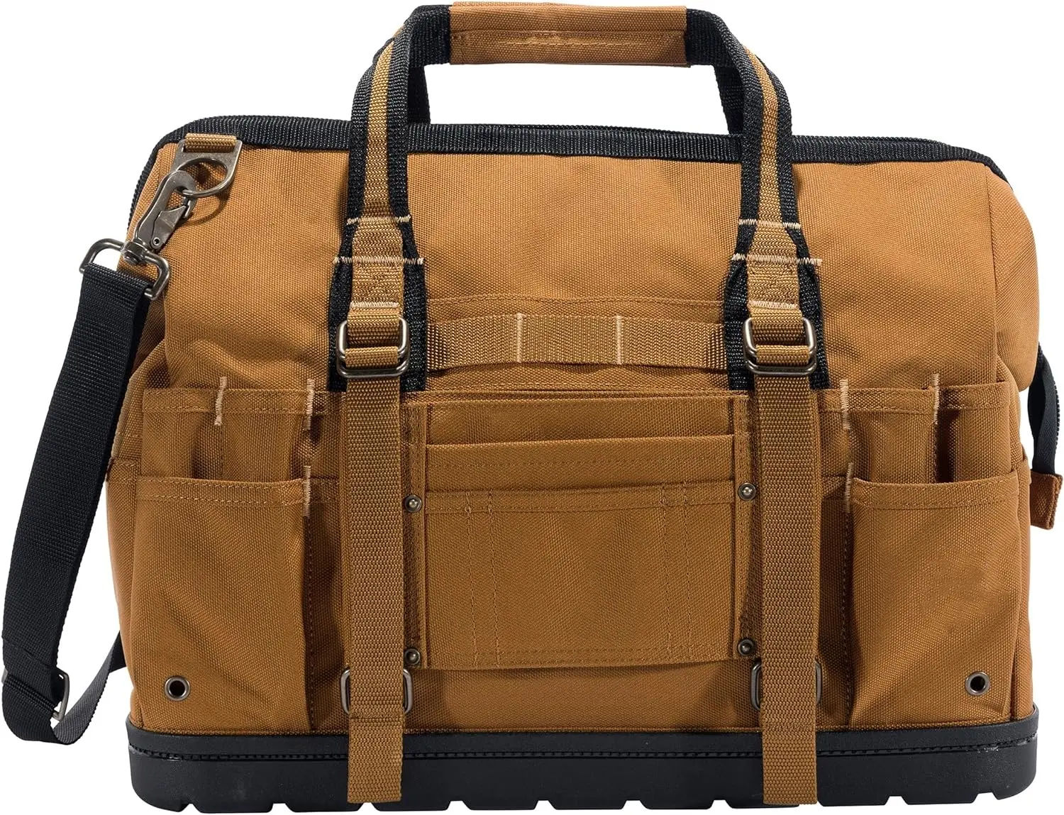 Electronical Tool Bag 18-Inch w/ Molded Base, Brown