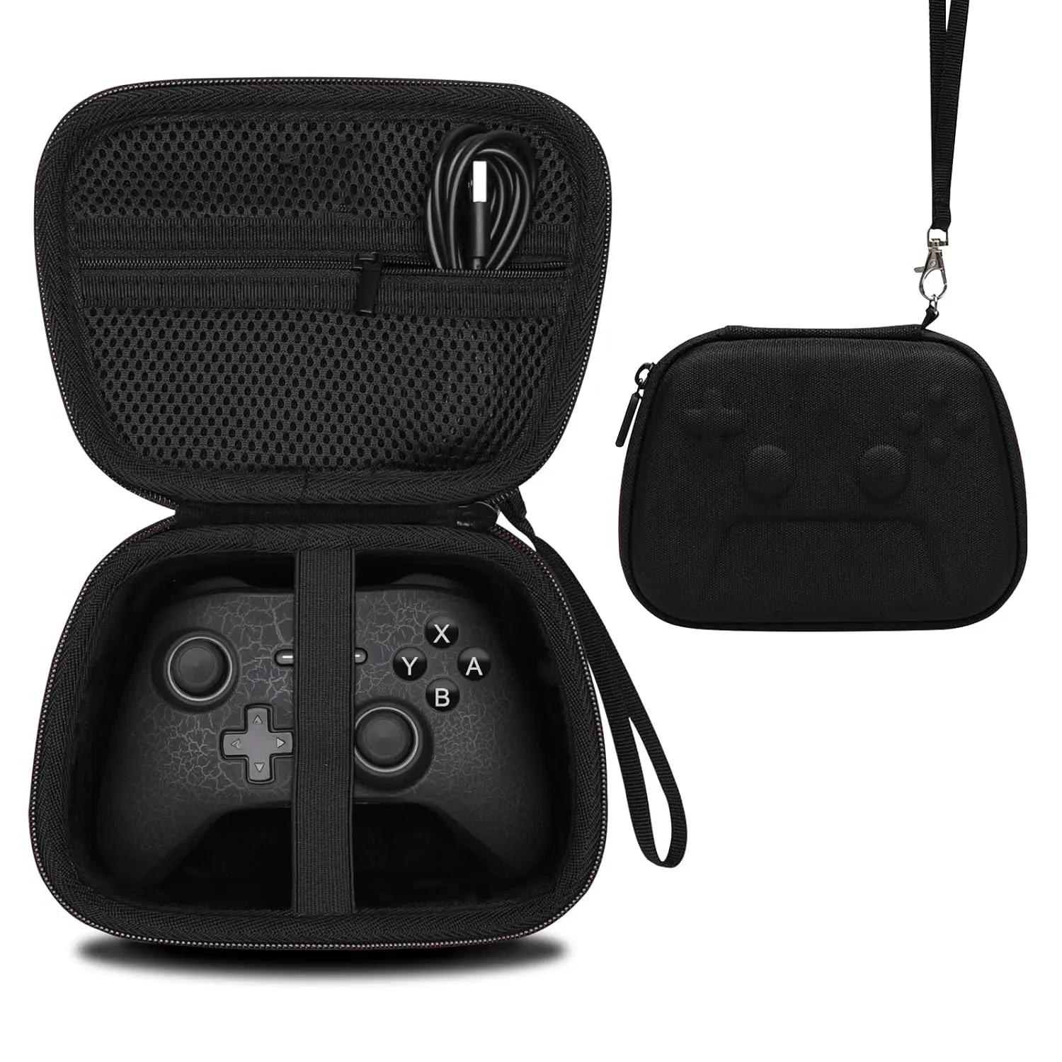 General Controller Case for GameSir / Xbox / Nintendo Switch/ PlayStation/ PowerA / ELISWEEN / Diswoe / TIANHOO Wireless Controller – Hard Travel Protective Carrying Storage Bag