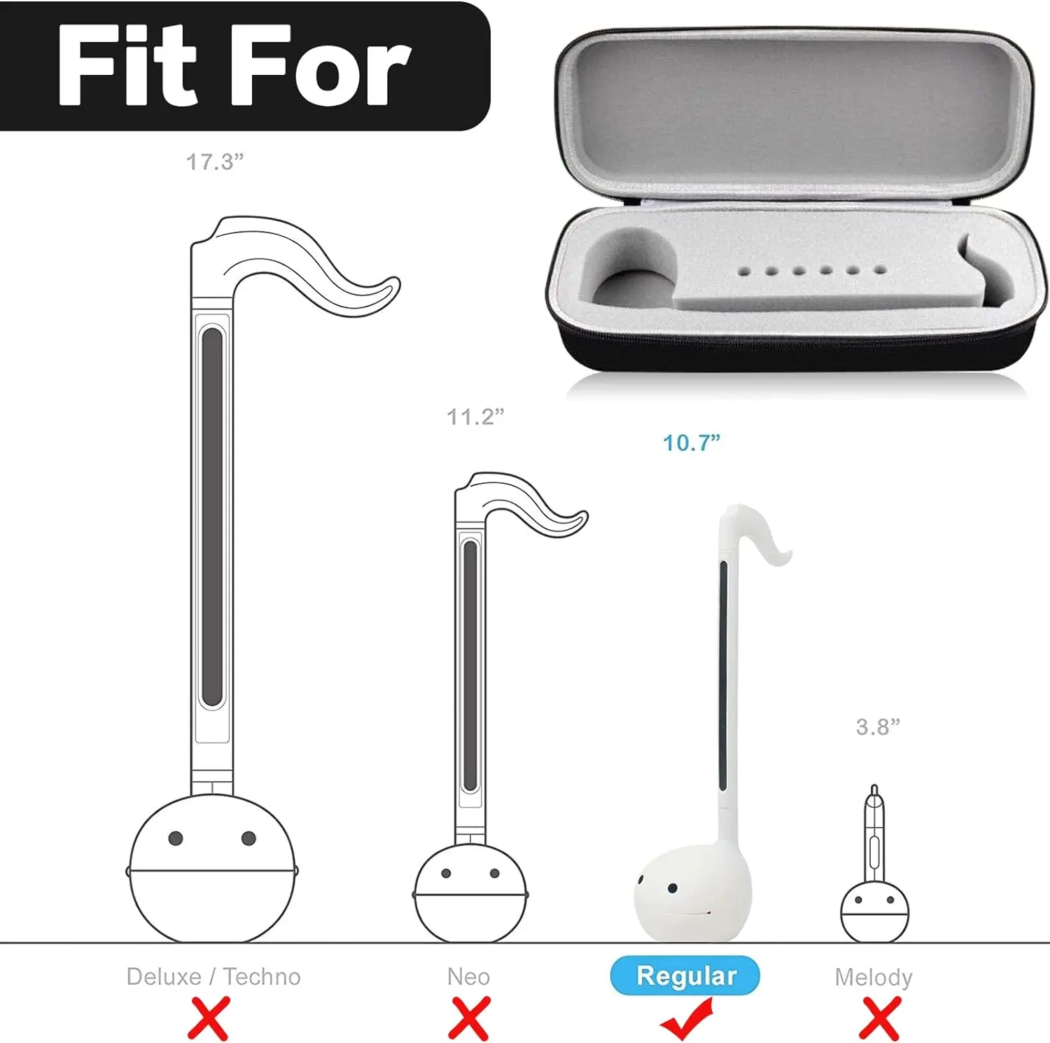 The Case Compatible with Otamatone [English Edition] Japanese