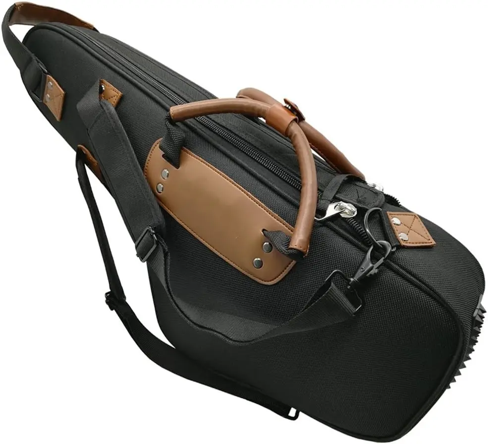 Soft Sax Gig Bag Alto Saxophone Case1199D High quantity Cloth 16mm Padded Carrying Backpack