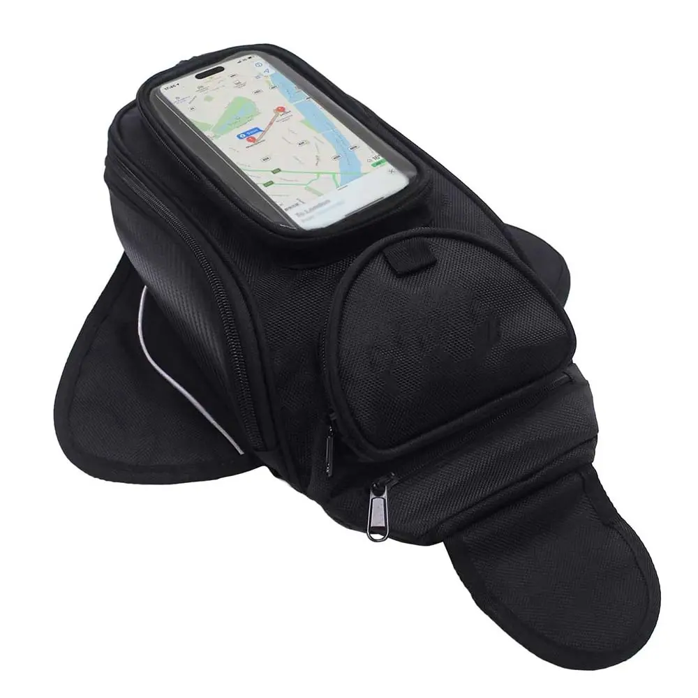 The Motorcycle Tank Bag – Oxford Saddle Black Motorbike Bag Featured Image