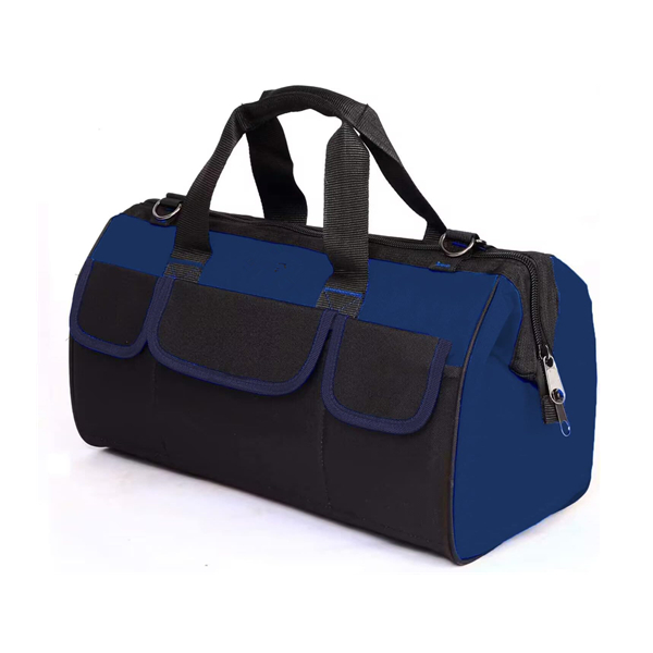 17 Inch Wide Mouth Heavy Duty Tool Bag with Inside Pockets for Tool Storage,Carrier and Organizer Featured Image