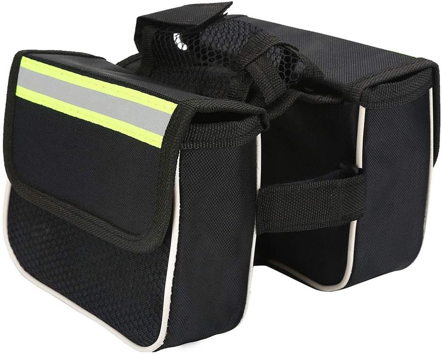 Riding Cycling Supplies ,Bike Rack Storage Bag ,Bike Saddle Bag Durable for Riding Cycling for Bicycle Featured Image