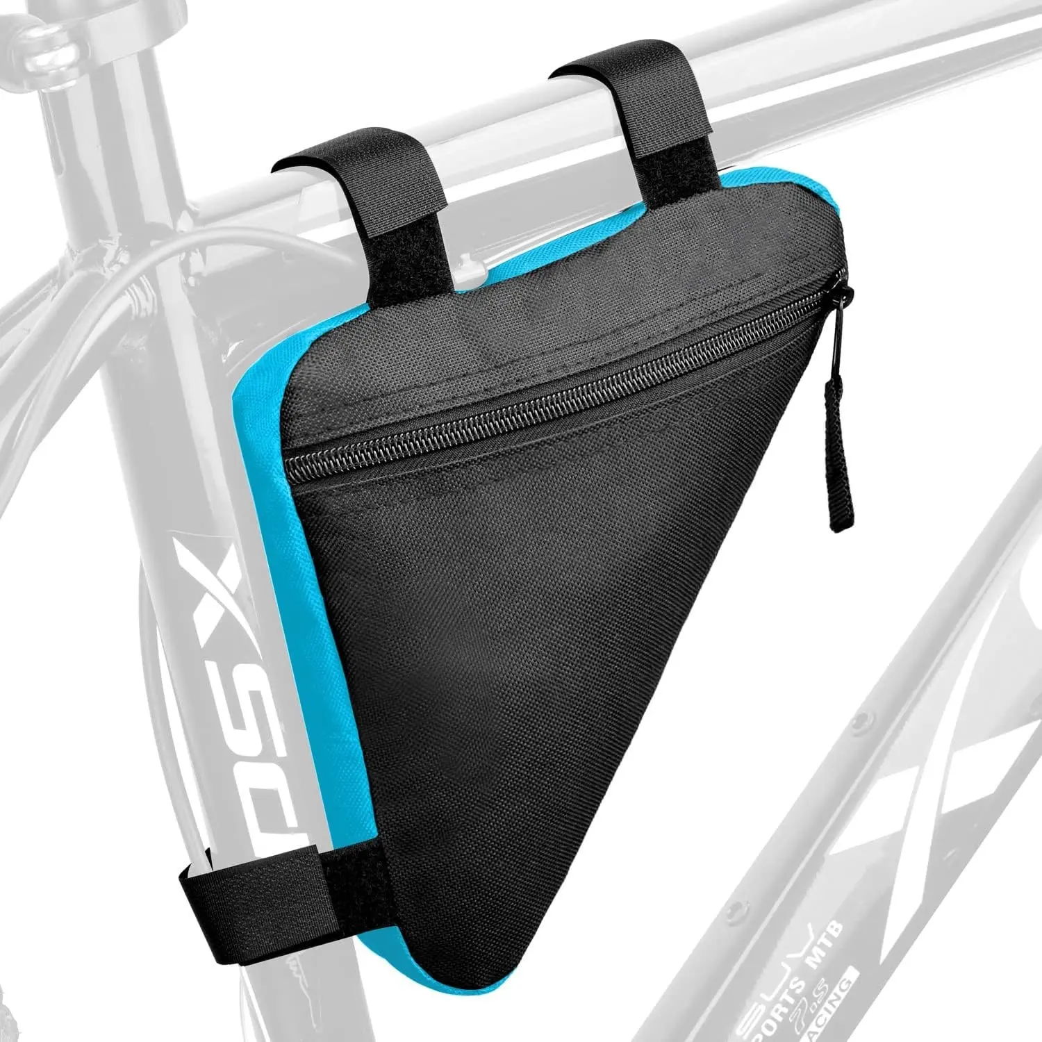 Bicycle Cycling Storage Triangle Top Tube Front Pouch Saddle Bag for Road and Mountain Bikes Featured Image